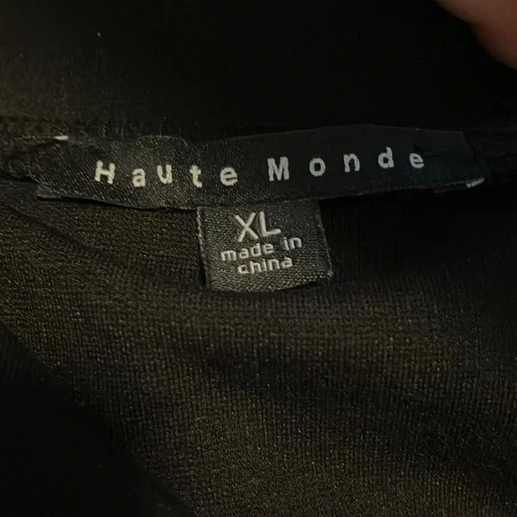 ๐- Beautiful Boho Bodycon Black Lace Pencil Skirt in Size Xl ๐ NWT - Picture 8 of 11